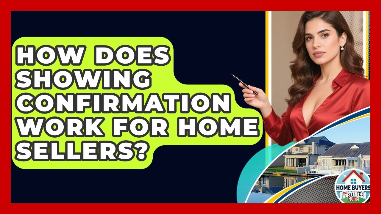 How Does Showing Confirmation Work For Home Sellers? - Home Buyers and Sellers Guide