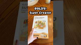 Rolife, Super Creator! Let’s build “The Fascinating Book Store” #Rolife #BookStore #Miniature #Mini