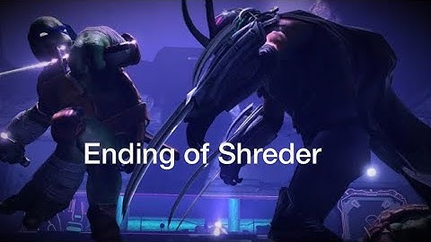 Teenage Mutant Ninja Turtles  Out of the Shadows gameplay walkthrough part 4 Ending fight of Shreder