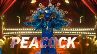 Masked Singer Peacock all performances \& reveal | Season 1