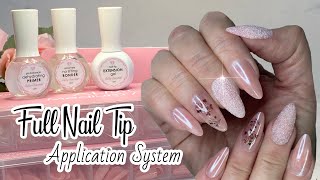 How To Apply Soft Gel Tips With 3 Step Gel System screenshot 2