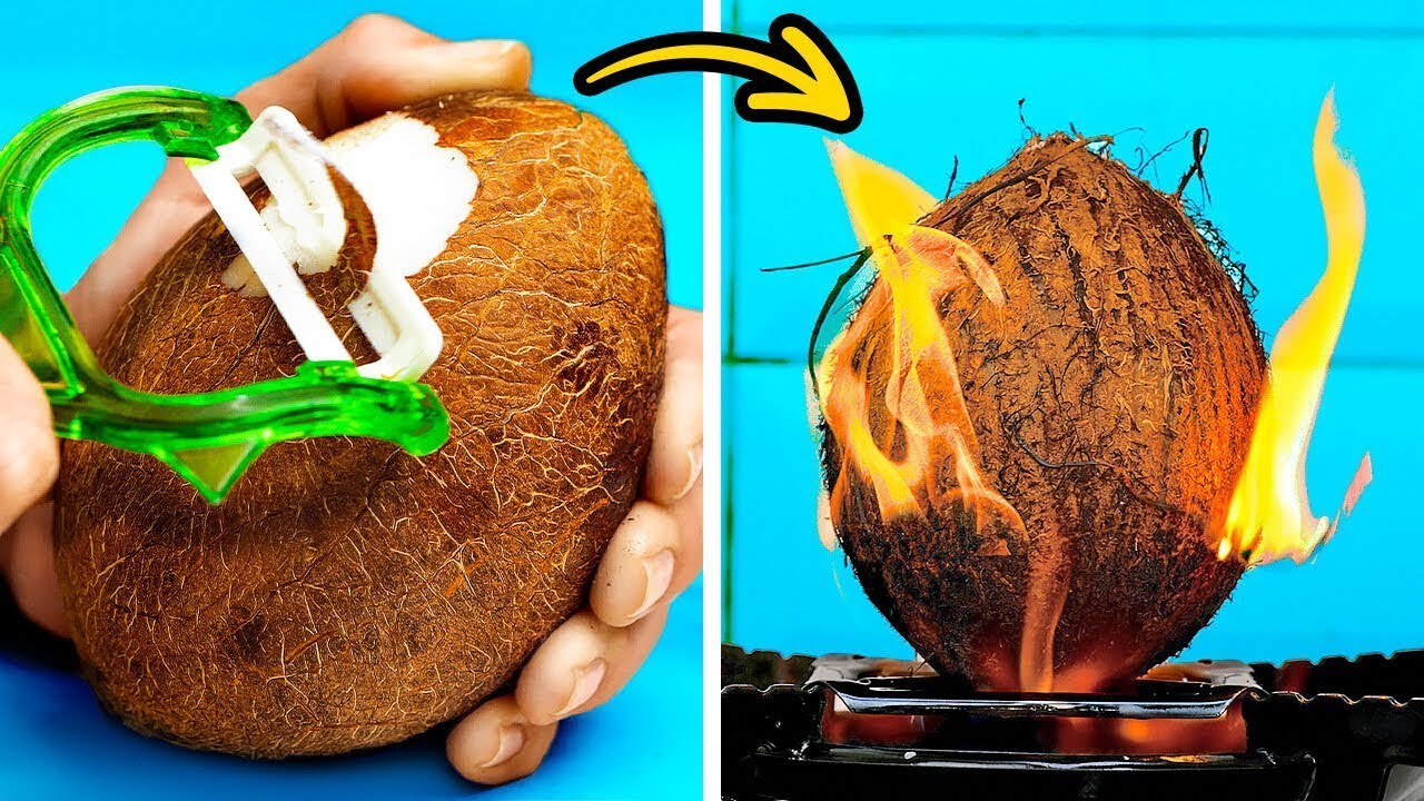 From Apples to Coconuts: Easy Cutting and Peeling