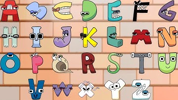 Alphabet Transformation Lore Full (A-Z),Alphabet Lore, Number Lore, Alphabet Game (A-Z), (0-9)