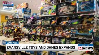 Evansville Toys & Games adds additional 15,000 square feet