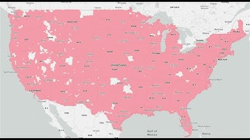 The Big Three Cell Phone Providers Actual Coverage Maps 4G and 5G