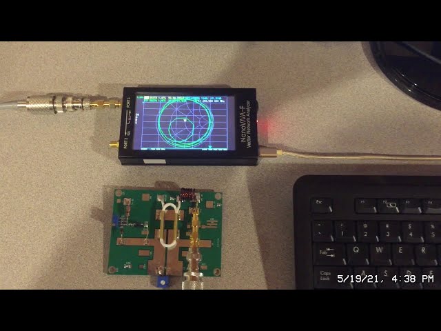 RF Man - Impedance Matching in an RF Amplifier using Conventional RF Transformers and a NanoVNA class=