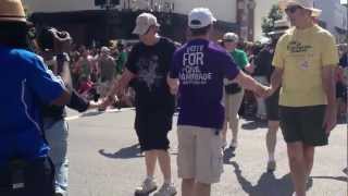 The Chesapeake Squares at Baltimore's Pride Parade 2012