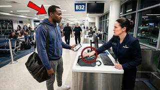 Gate Agent Calls Security on Black Man — Seconds Later, She Freezes in Shock