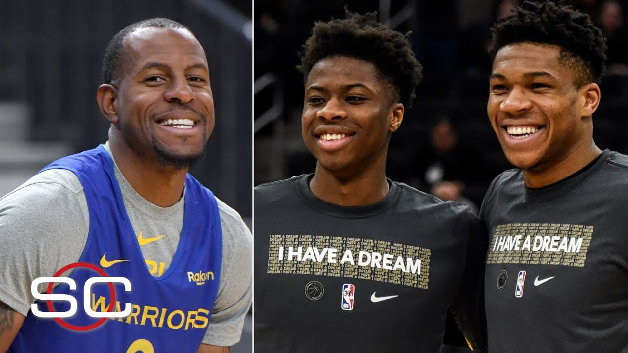 Lakers Targeting Andre Iguodala Claim Giannis Brother Kostas Off Waivers Sportscenter Youtube