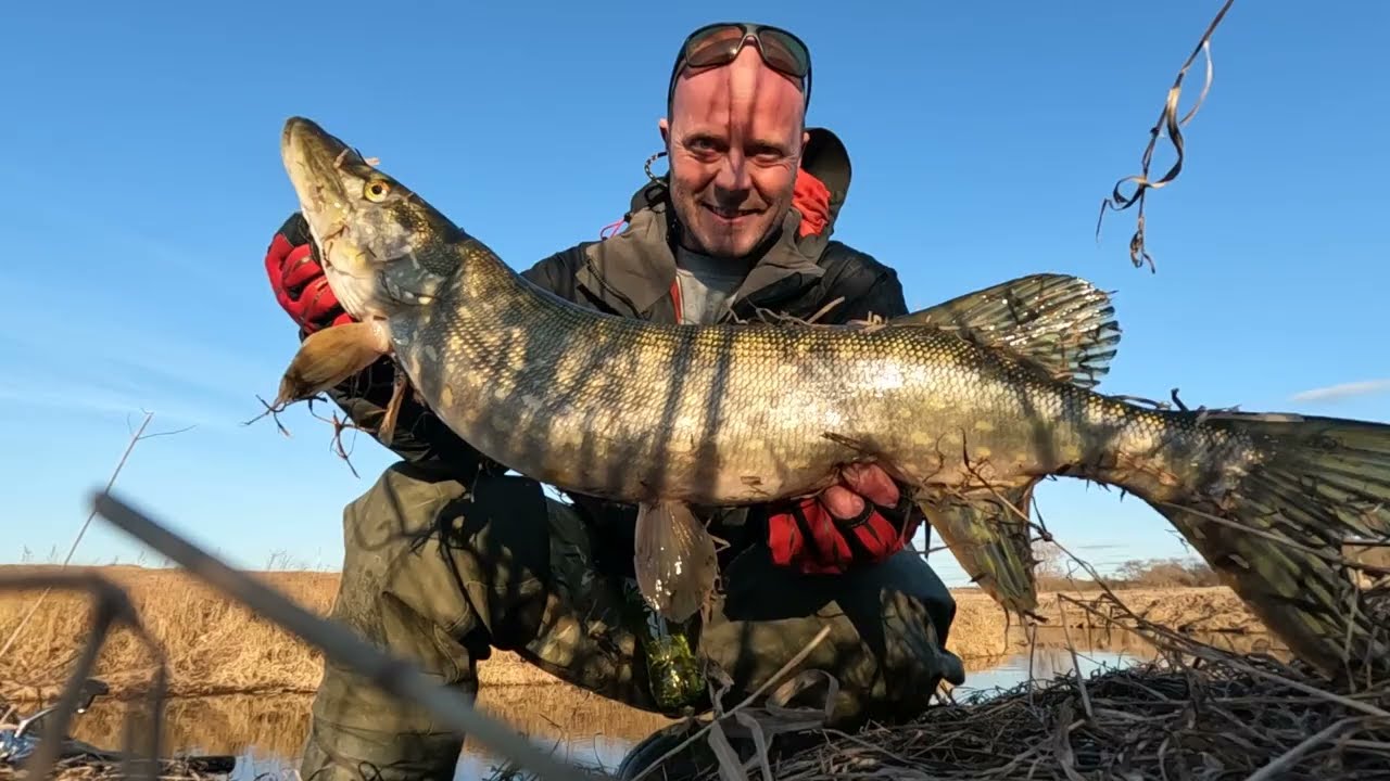 СПИННИНГ ВЕСНОЙ НА МАЛЫХ РЕКАХ! Рыбалка в МАРТЕ! Ловля ЩУКИ! Я её нашёл!!!