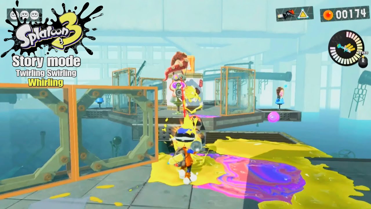 Splatoon Factory Splatoon 3 Story mode - Twirling, Swirling, Whirling - Cozy & Safe ...