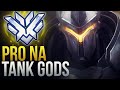 BEST NORTH AMERICAN TANK GODS - Overwatch Montage