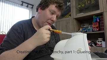 Making the RC @3DBenchy by Thullen: Part 2, Glueing everything together