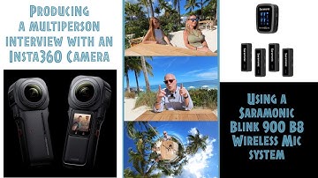 Producing A Multi-Person Interview With An Insta360 Camera At The Rosewood Hotel at Baha Mar Bahamas