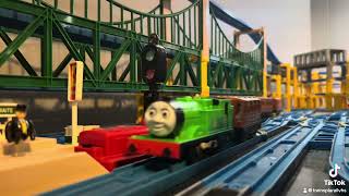 Plarail Tomy Thomas Session Oliver, Hiro, Shooting Star Gordon, Red Rosie, Toby Feat The Tubes