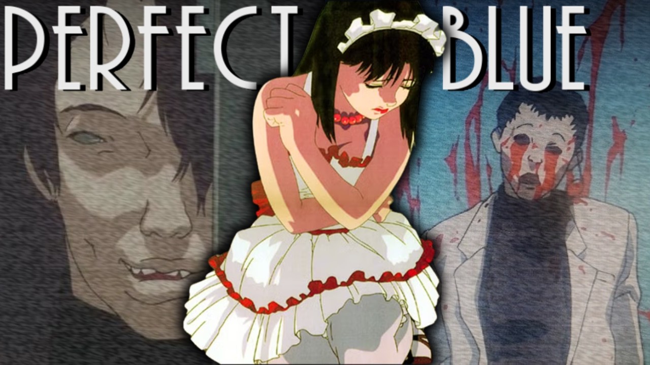 فيلم PERFECT BLUE ليس مجرد فيلم مخيف، بل رحلة نفسية مظلمة يتحول تدريجياً إلى انهيار نفسي مرعب