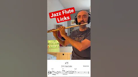 Jazz Flute Licks | 2-5-1 Major | n.5