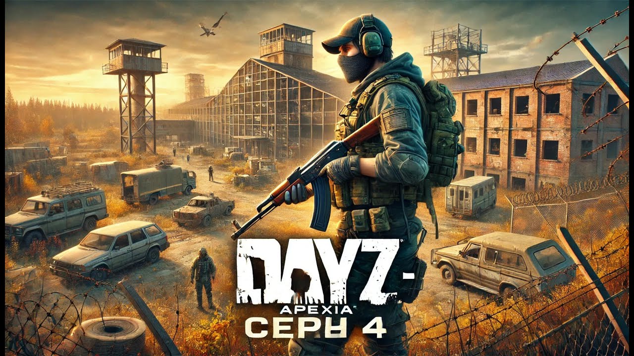 DAYZ APEXIA 4: Епічні Пригоди на Військовій Базі! - Дейз Українською