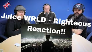 Juice WRLD - Righteous (Official Video) REACTION!! | OFFICE BLOKES REACT!!