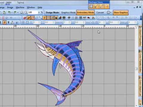 converting embroidery files to vector youtube convert logo to embroidery format