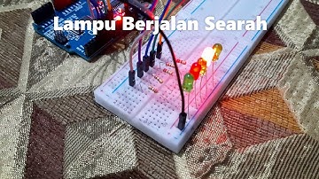 Project Arduino 3 - Lampu LED Berjalan dan Balik Arah (Lanjutan)