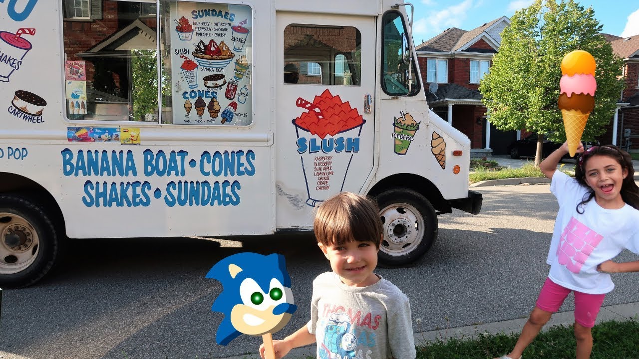 childs ice cream van