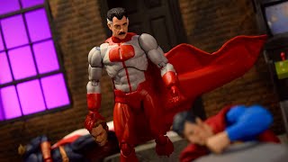 My Custom Mafex Style Omni-Man Action Figure Review | Invincible Amazon Prime Showcase