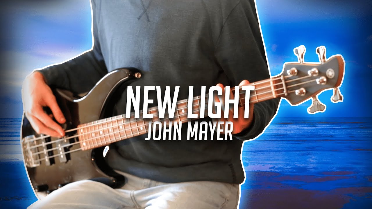 New Light John Mayer Bass Cover (With Tabs) YouTube