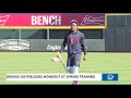 Ronald Acuna Jr. and Braves outfielders take field in spring training