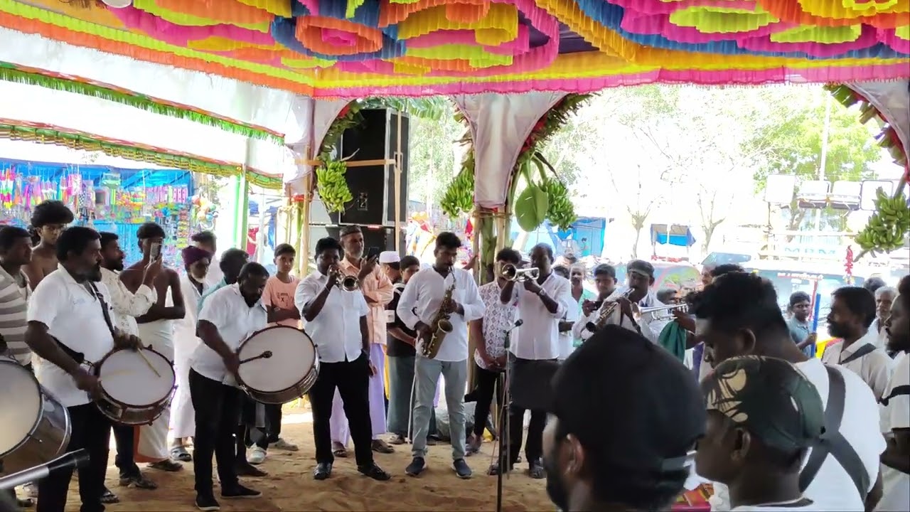 Melaseval kanthuri festival bharat band set Nagercoil 🥁🎷🎺