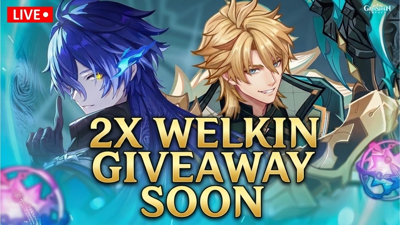 🔴2X WELKIN GIVEAWAY🌙 NEW BANNER OUT 🤔VARKA & FLINS  #genshinimpact #shorts #flins