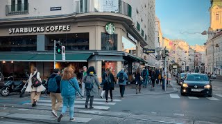 Vienna Walk At Wien Mitte, Landstrasse,  October 2022 | 4K Hdr