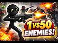 Anger of Stick 5 Gameplay 1 vs 50 Enemies Full Battle