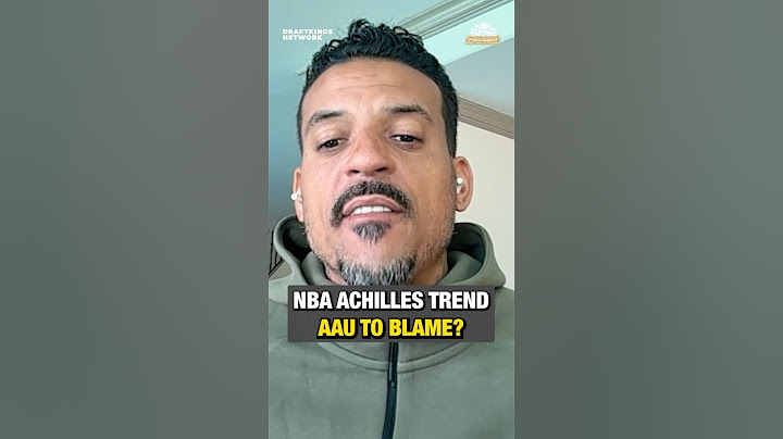 Matt Barnes on what’s REALLY happening with NBA’s recent Achilles trend 😯