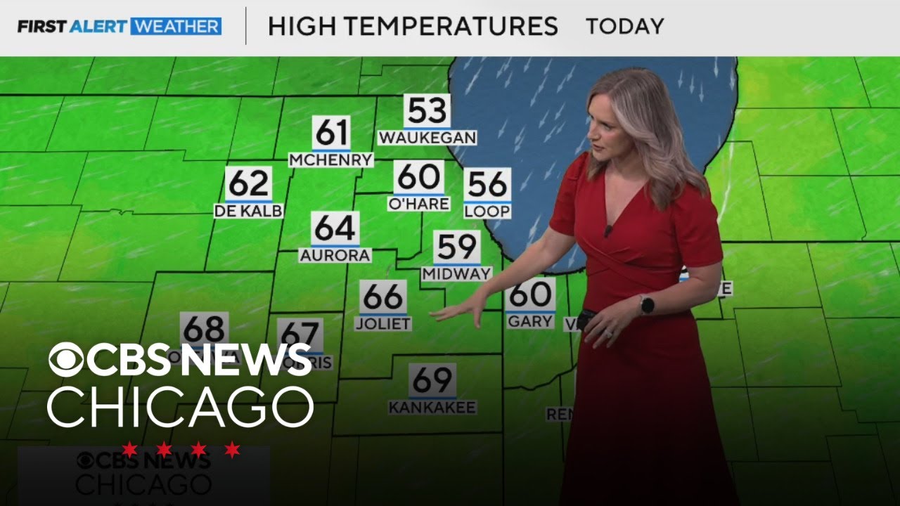 Another cool day on Thursday in Chicago - YouTube