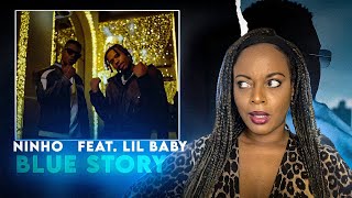 Ninho - Blue story feat. Lil Baby (Clip officiel) Reaction 🇫🇷🇺🇸🇬🇧🔥