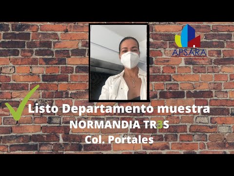 Departamento muestra en Desarrollo Normandia TR3S col Portales