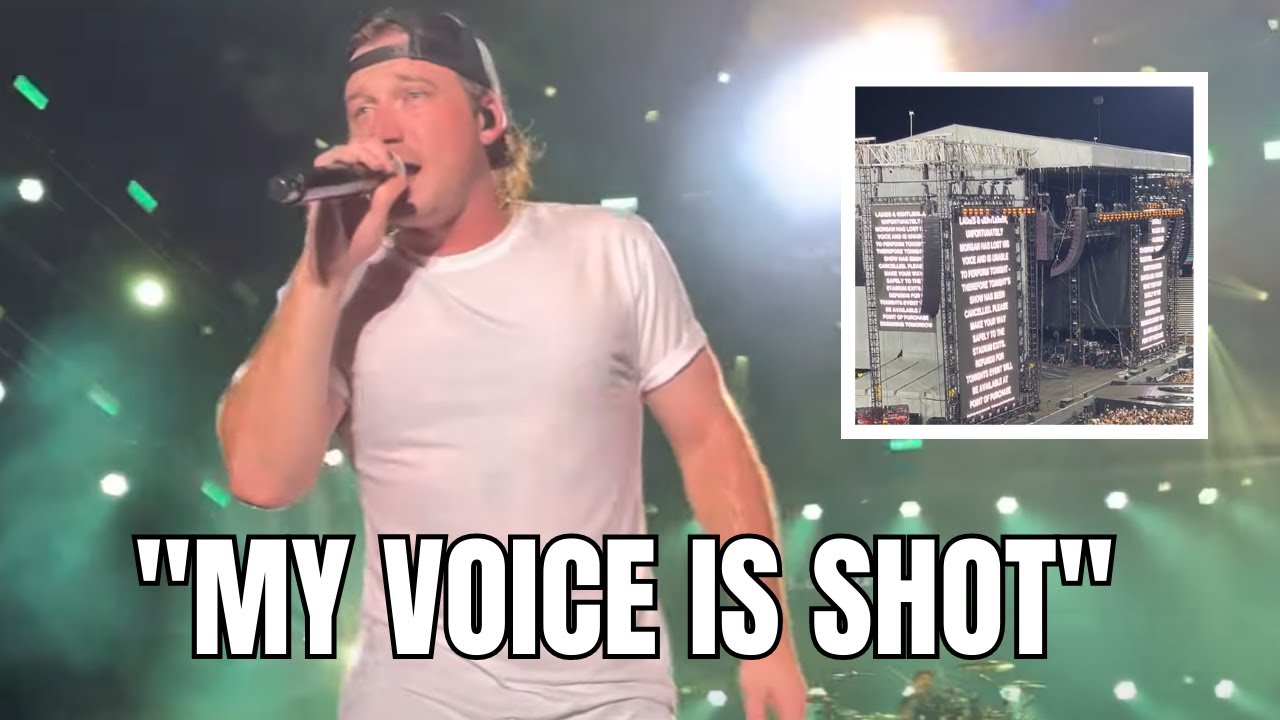 Morgan Wallen Cancels Mississippi Show After Losing His Voice