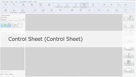 Panasonic "Image Capture Plus" Demo - Control Sheet (Control Sheet)