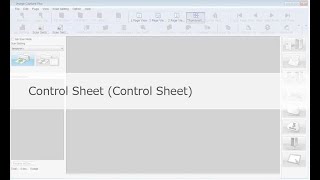 Panasonic 'Image Capture Plus' Demo - Control Sheet (Control Sheet)