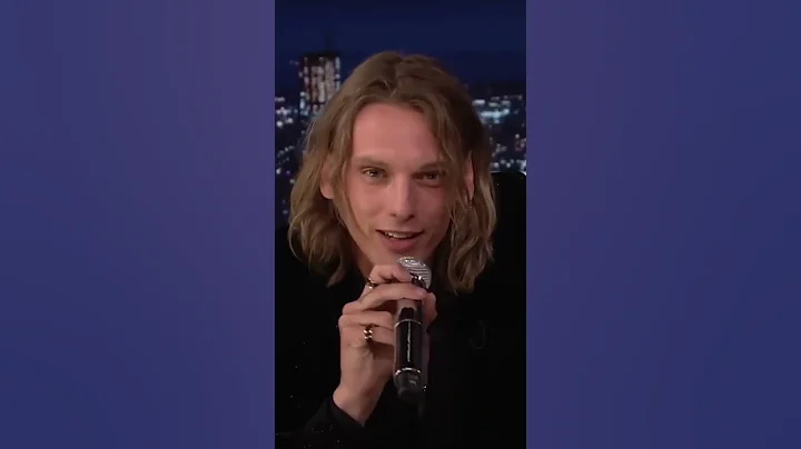 This clip of Jamie Campbell Bower singing #AboutDamnTime by Lizzo in his #Vecna voice is EVERYTHING!