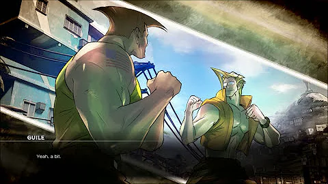 Street Fighter V - Guile Story Mode (Cutscenes Only)