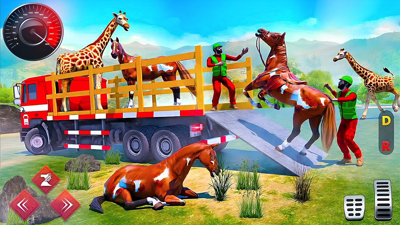Cargo Animal Truck Transport 3D - Wild Animals Transport Truck - Android GamePlay