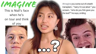 Reacting to Boy Band Imagines...