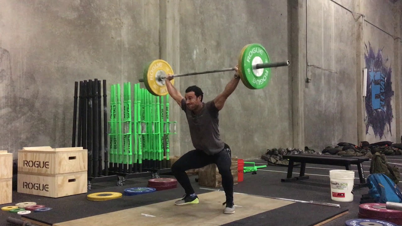 Hang Power Snatch (Below Knee) - Height Performance