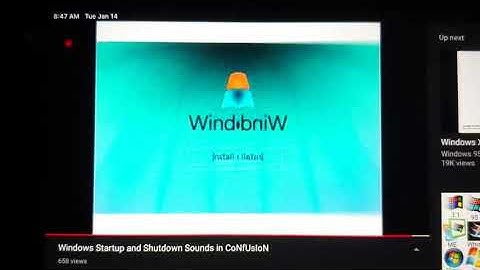 Windows Startup And Shutdown Sounds In CoNfUsIoN Reversed
