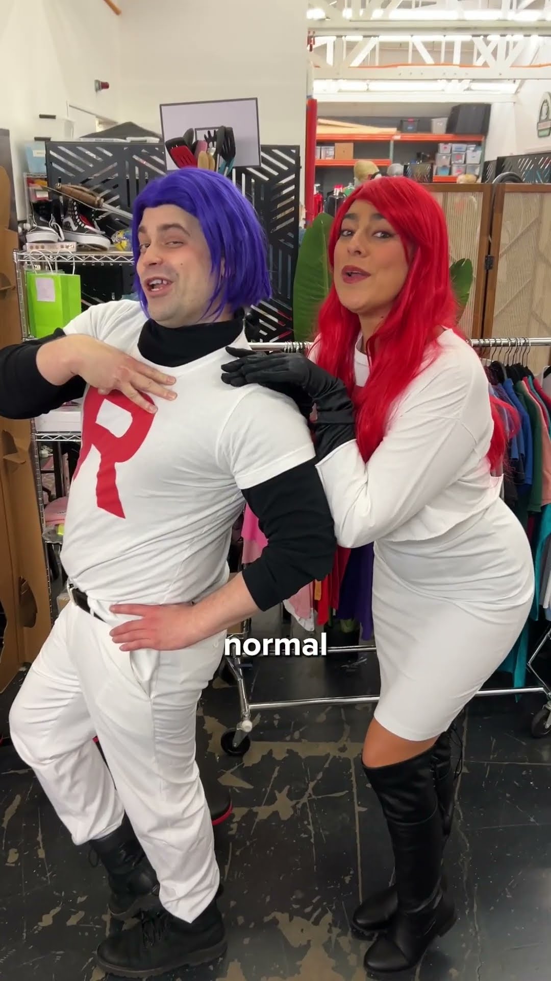 A very normal couple!!