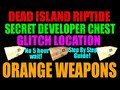 Dead Island Riptide | Secret Developers Chest Location | Guaranteed Orange Weapons (No 5 Hours!)