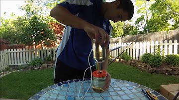 How to Make a Glass Hummingbird Feeder