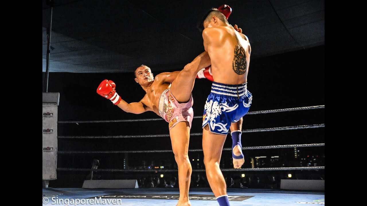 Nakano Sitmonchai vs Faizal Yasok (full fight) Singapore Exhibition Kickboxing